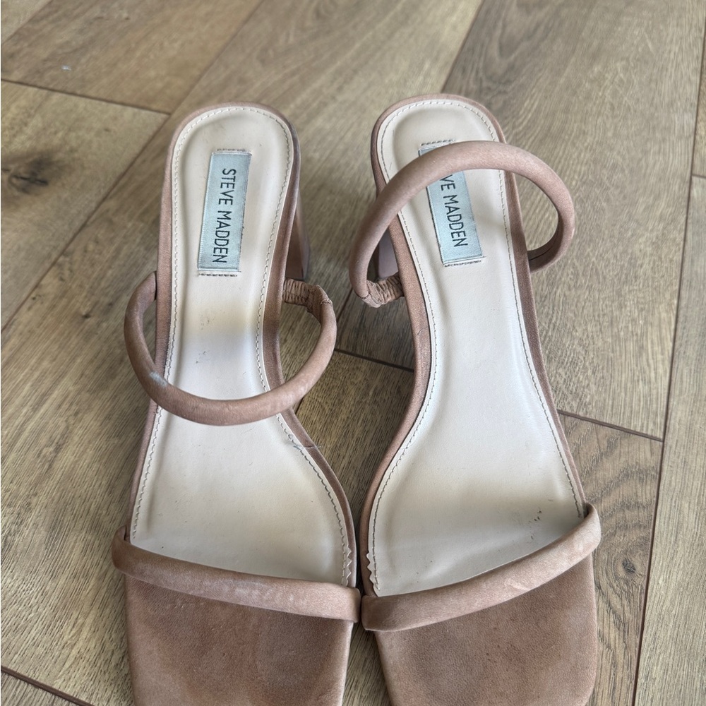 Steve Madden Women's Brown Heeled Sandals